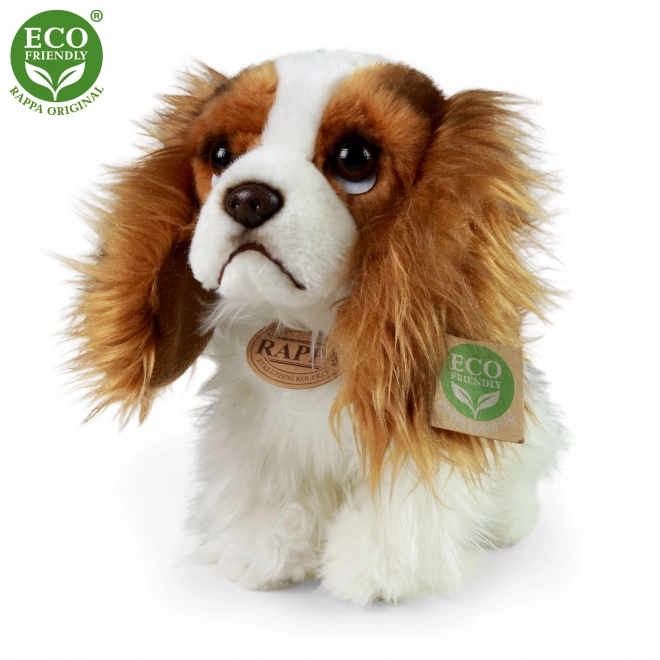 Pluchen hond King Charles spaniël 25 cm ECO-VRIENDELIJK
