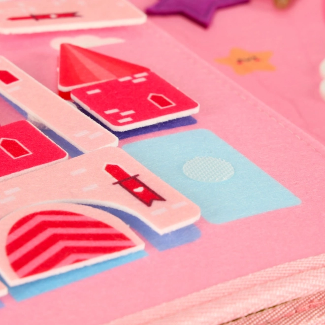 Roze Montessori sensorische rugzak
