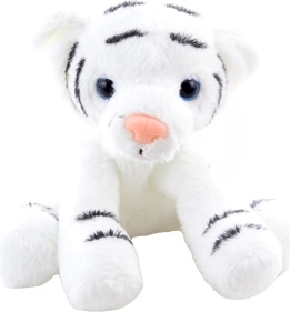 Pluchen witte tijger 15 cm