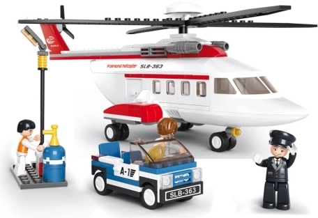 Sluban Luchthaven – persoonlijke helikopter bouwset
