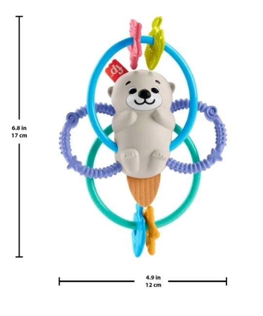 Verfijnde bijtring Otter van Fisher-Price