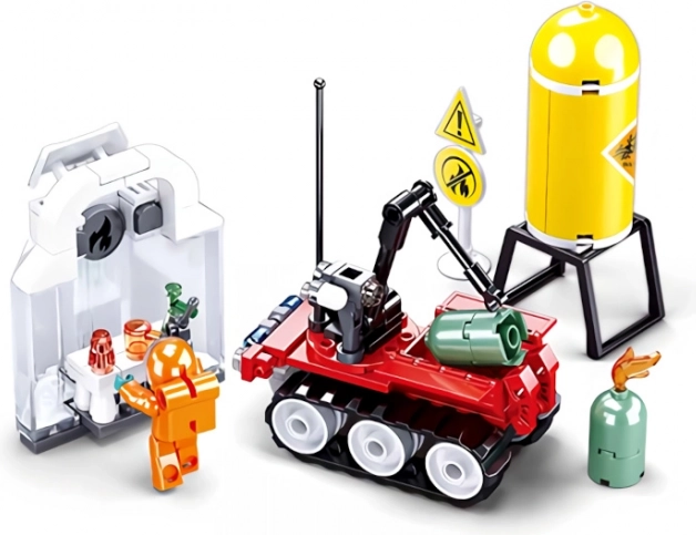 Sluban brandweer – op afstand bestuurbare robot bouwset