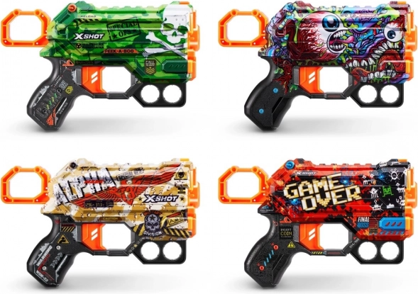 4 originele skins inclusief exclusieve Alpha Zone