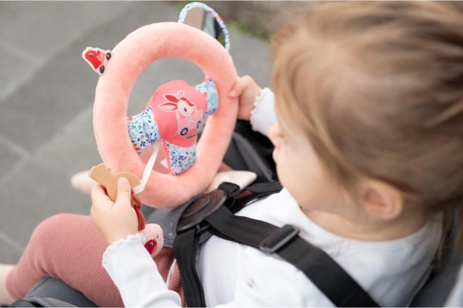 Lilliputiens stoffen stuur met hertje Stella