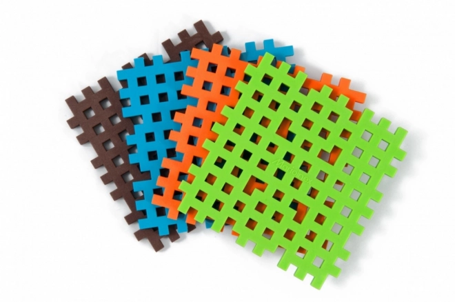 Bouwblokken Mini Wafels Mini Basis 4 stuks