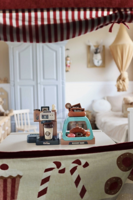 Leuke koffiemachine voor kinderen met accessoires WOOPIE