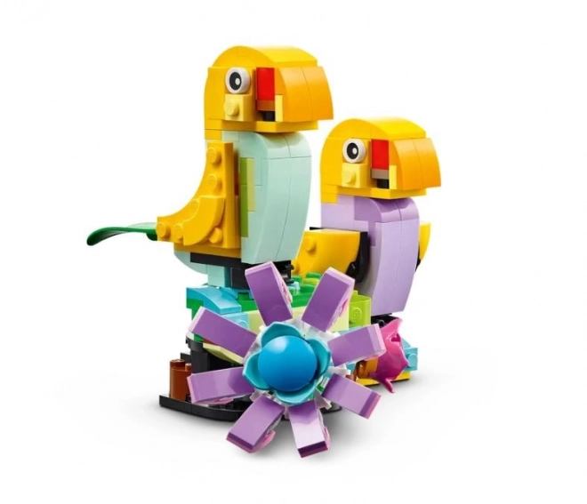 Lego creator bloemen in gieter
