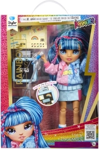 Rainbow High Jr. High pop Skyler Bradshaw – rockzangeres met microfoon