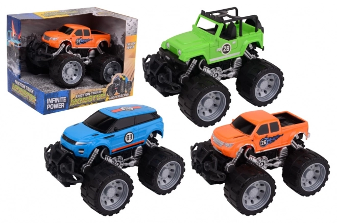 Monster Truck met grote wielen