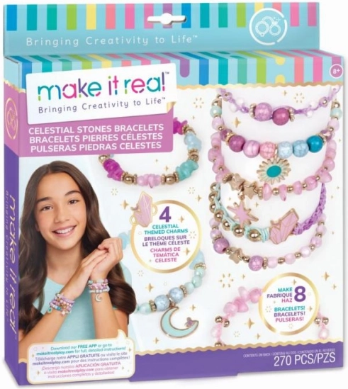 Make It Real set voor het maken van armbanden Celestial Stones