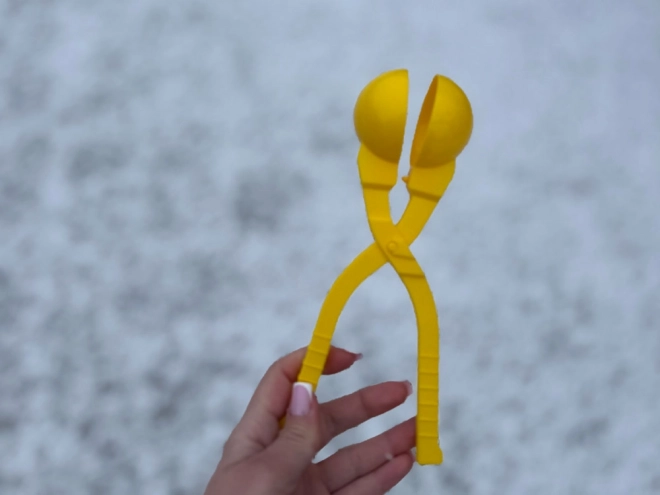 Set 6in1 voor sneeuwballen met pistool en vormen voor kinderen