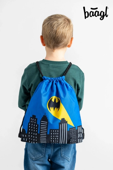 BAAGL Voorschoolse tas Batman blauw