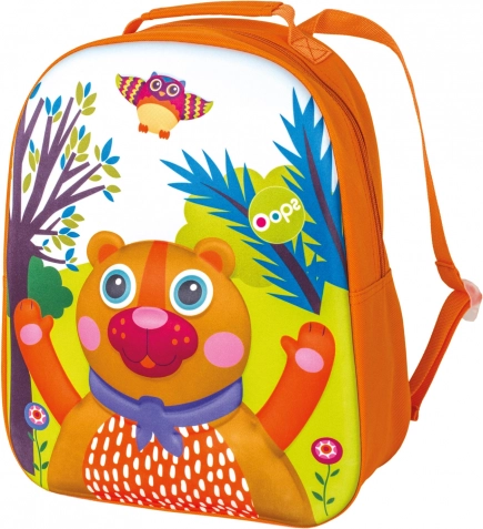 Kinder rugzak met beertjesmotief 23 cm