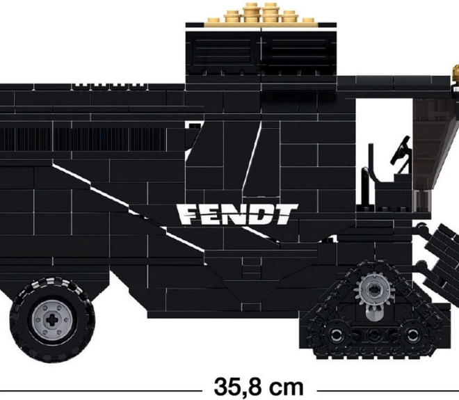 Brixies Plus Fendt Ideal maaidorser bouwdoos 1:32