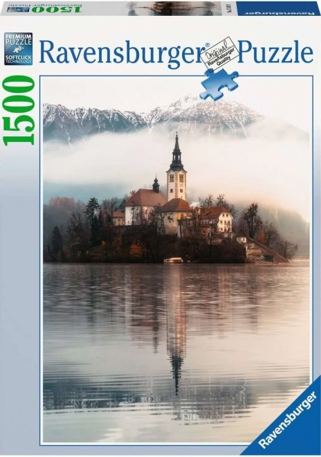 Puzzel Kerk op het Meer van Bled 1500 stukjes
