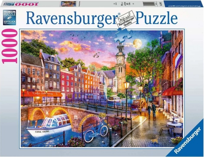 Puzzel Amsterdam 1000 stukjes van Ravensburger