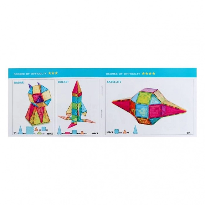 Magnetische bouwstenen Montessori WOOPIE
