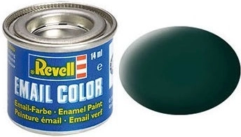 Emailverf 40 zwart‑groen mat 14 ml