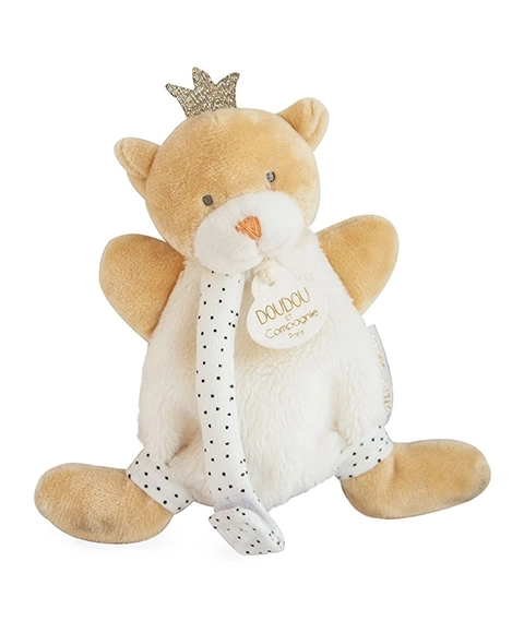 Cadeauset pluchen teddybeer met speenhouder