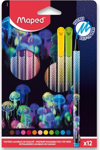 Maped stiften Deepsea Paradise 12 st.