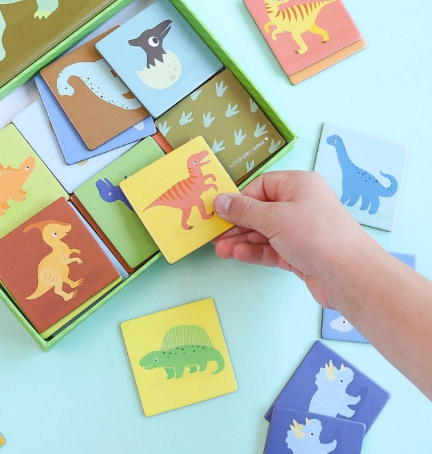 A Little Lovely Company pexeso dinosaurussen
