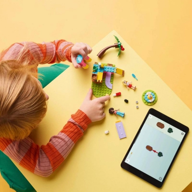 Lego Friends speelplaats voor cavia's