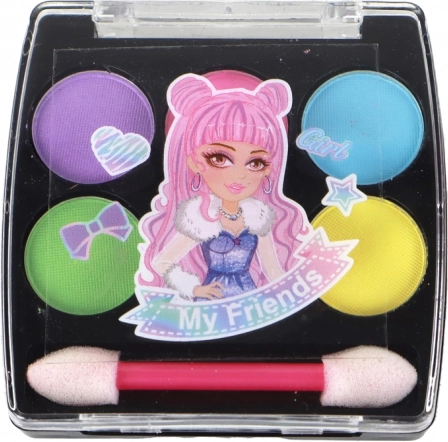 Brede oogschaduwpalette