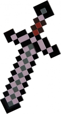 Minecraft netherietzwaard – kunststof replica