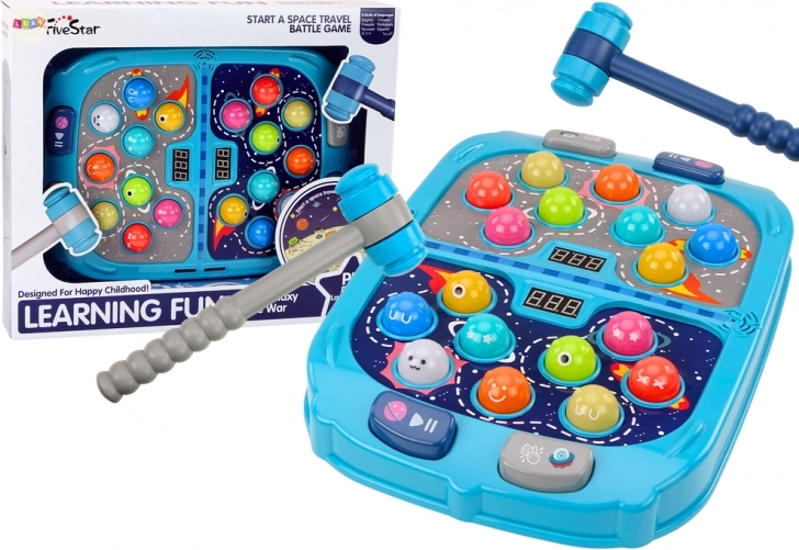 Wack A Mole Space Arcade Game 9 snelheidsniveaus Lichten Geluiden