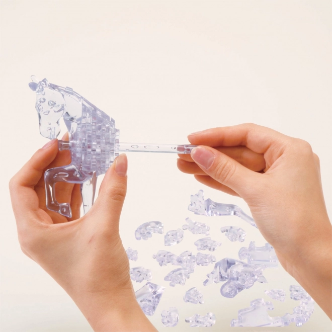 3D Crystal puzzel Paard 100 stukjes