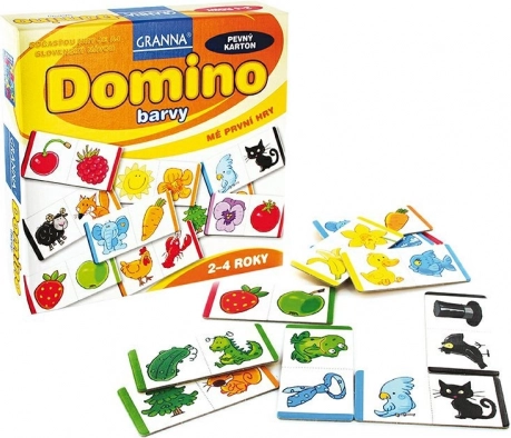 Granna domino kleuren – mijn eerste spel voor kinderen