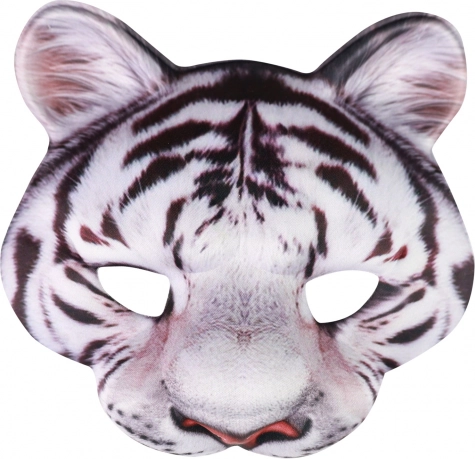 Witte tijgermasker