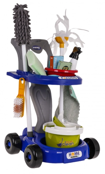 Schoonmaakset op wielen XXL 3-in-1 + accessoires
