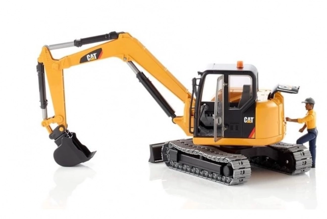Bruder CAT Minigraafmachine met figuur