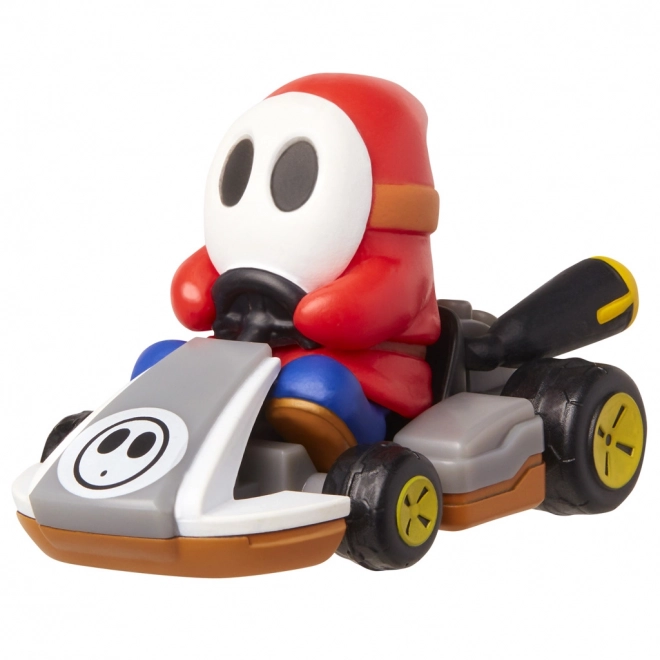 Super Mario miniautootje met figuur