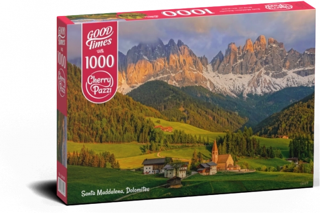 Puzzel Santa Maddalena Dolomieten 1000 stukjes