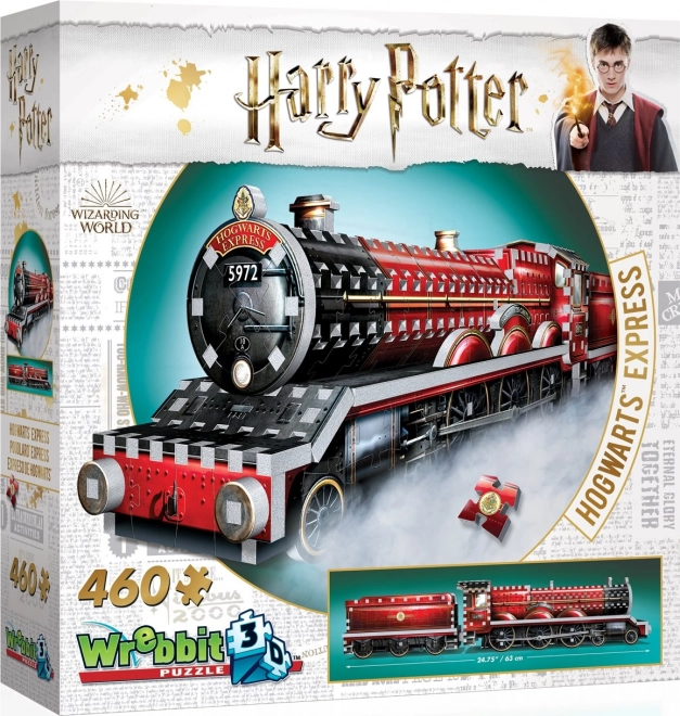 3D puzzel WREBBIT Harry Potter Zweinstein Express 460 stukjes