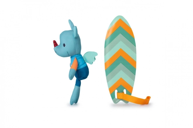Lilliputiens - surfer draakje Joe - magisch speeltje voor in het water
