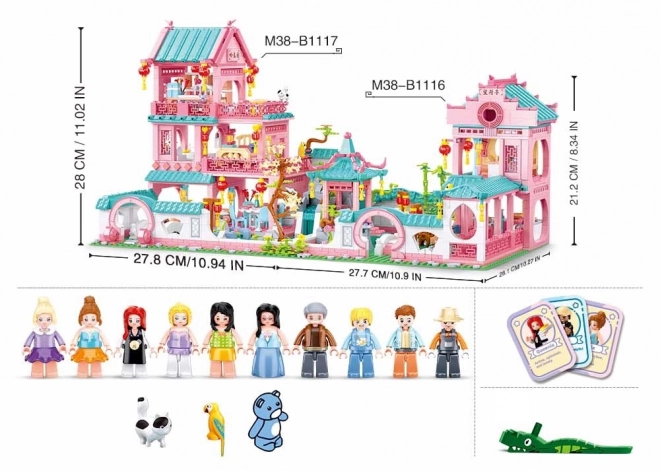 Sluban Girls Dream Chinese Villa 1 M38-B1117