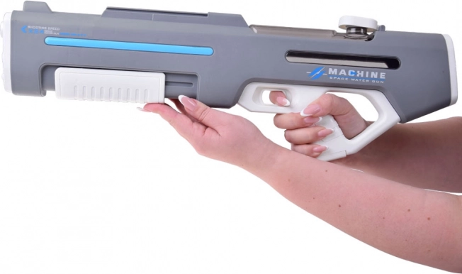 Elektrische waterpistool met dubbele sproeikop