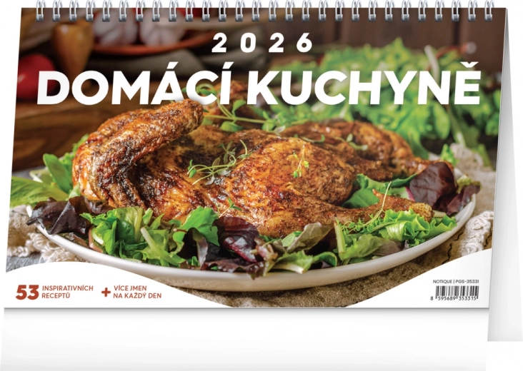 Bureaukalender Huiselijke Keuken 2026