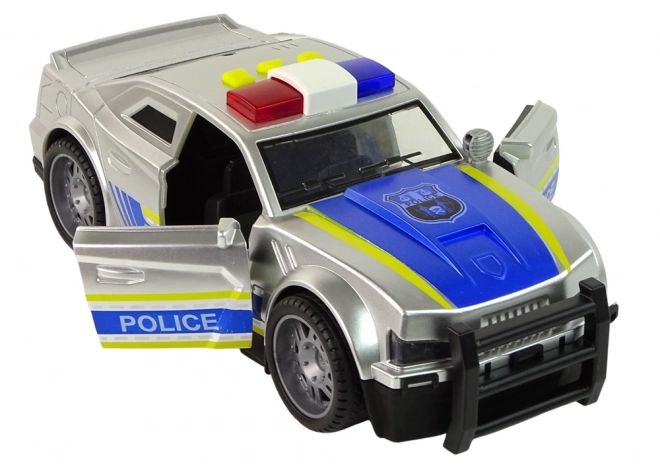 Politieauto 1:14 Lichten Geluid Zilver