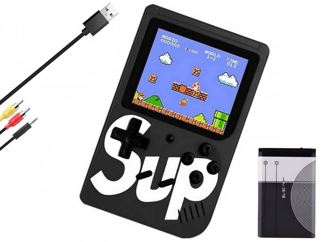 Draagbare retro spelconsole met 400 spellen