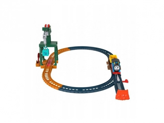 Tom en Vrienden locomotief Kraan Charles en vracht