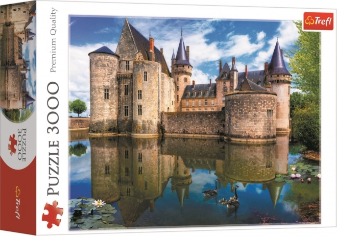 Puzzel 3000 stukjes Kasteel Sully-sur-Loire Frankrijk