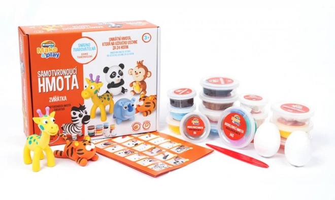 Zelfhardende boetseerklei – dieren