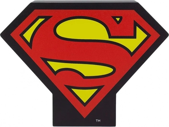 Gelicentieerde LED-lamp SUPERMAN op batterijen