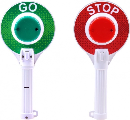 Dubbelzijdig STOP/GO-signaal