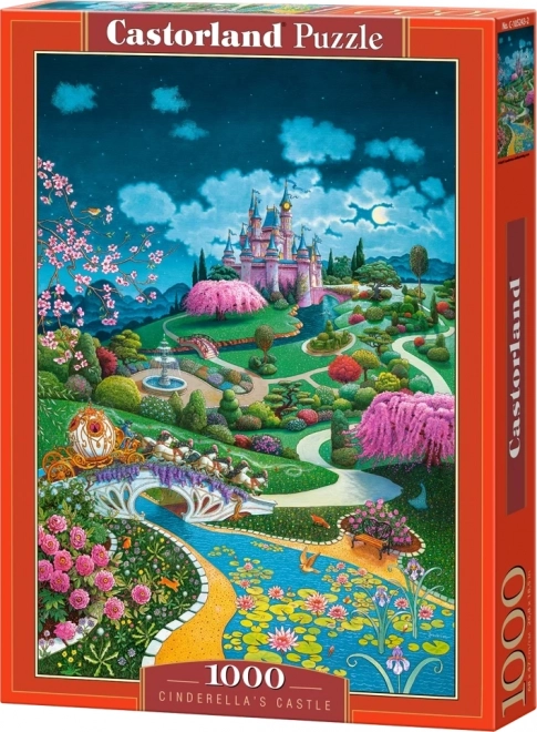 Puzzle Assepoester's Kasteel 1000 stukjes