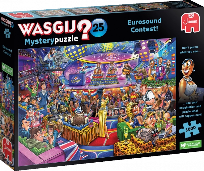 JUMBO Puzzel WASGIJ Mystery 25: Eurosound Wedstrijd! 1000 stukjes